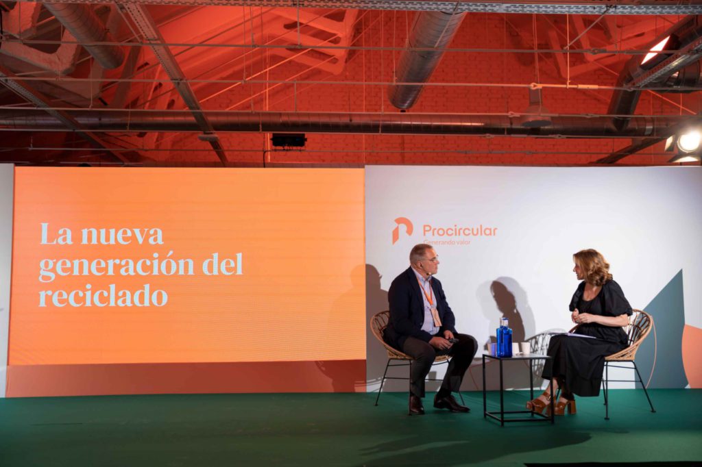 Fotografía del evento Procircular, en Green Patio, Madrid. Charla coloquio.