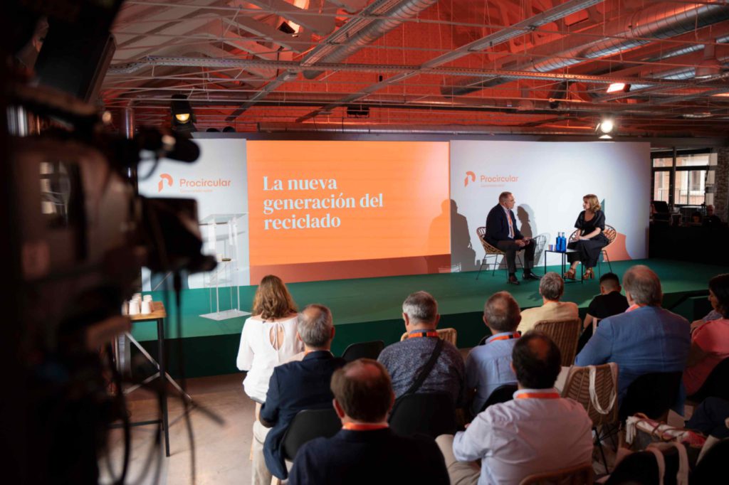 Fotografía del evento Procircular, en Green Patio, Madrid. Medios audiovisuales.