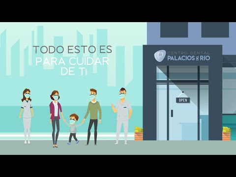 video motion graphics Nuevas Medidas Clínica Dental Palacios