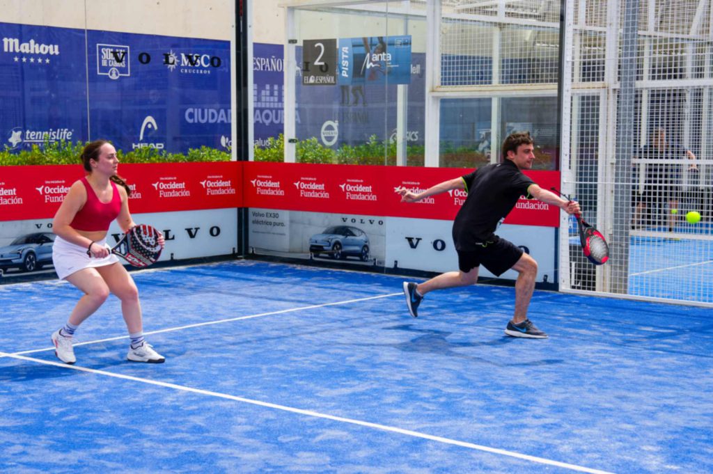 Fotografía Evento Épika Padel Tour. Partido interesante.