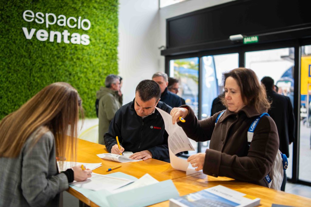 Fotografía del Evento en Madrid de Dachser. Acreditaciones.