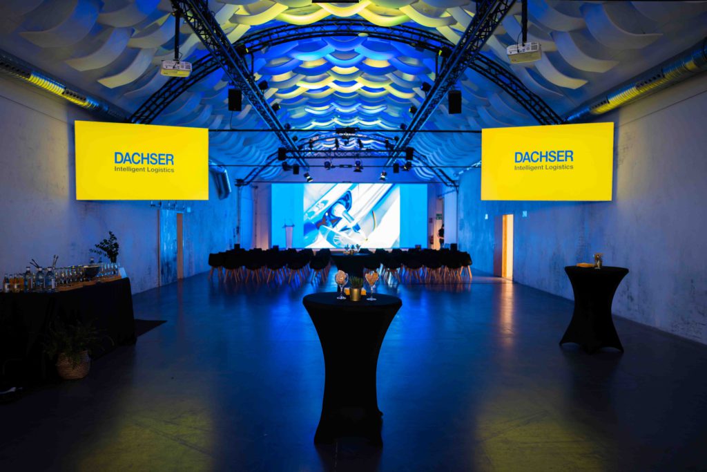 Fotografía del Evento en Madrid de Dachser Sala vacía