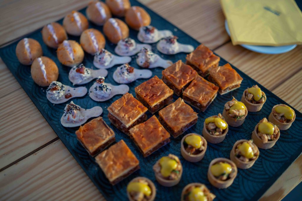 Fotografía del Evento en Madrid de Dachser. Catering.