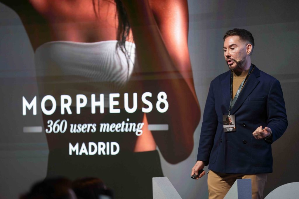 Fotografía de evento en Madrid - Inmoda -ponente hablando