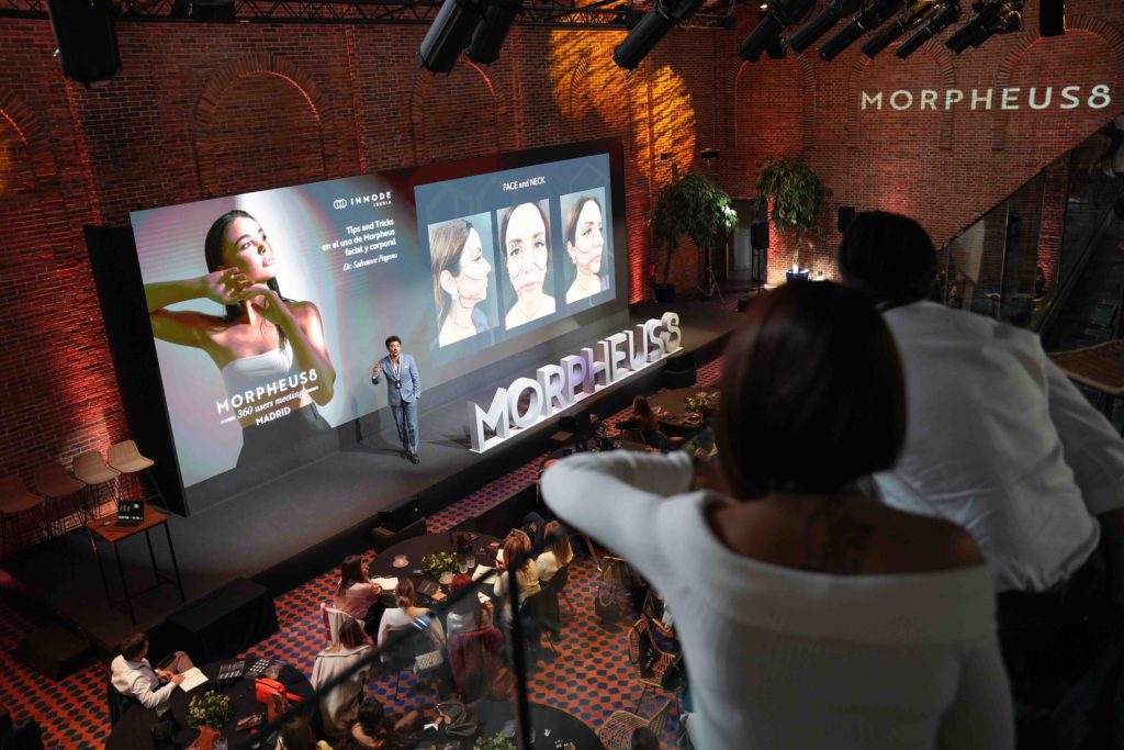 Fotografía de evento en Madrid - Inmoda -público arriba