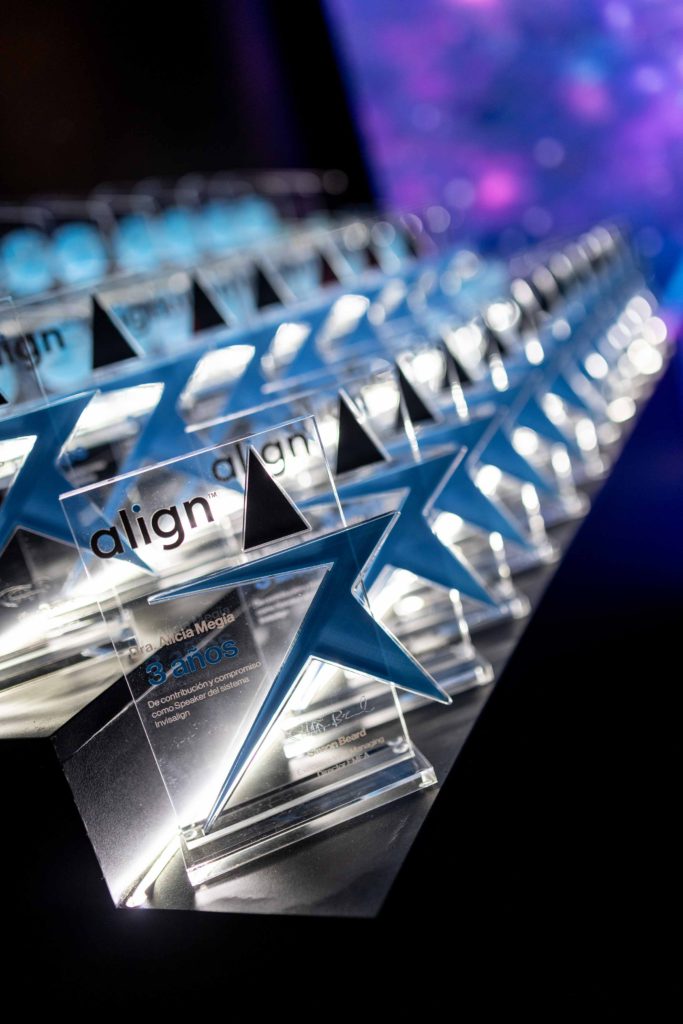 Fotografía de evento en Madrid - Align - premios