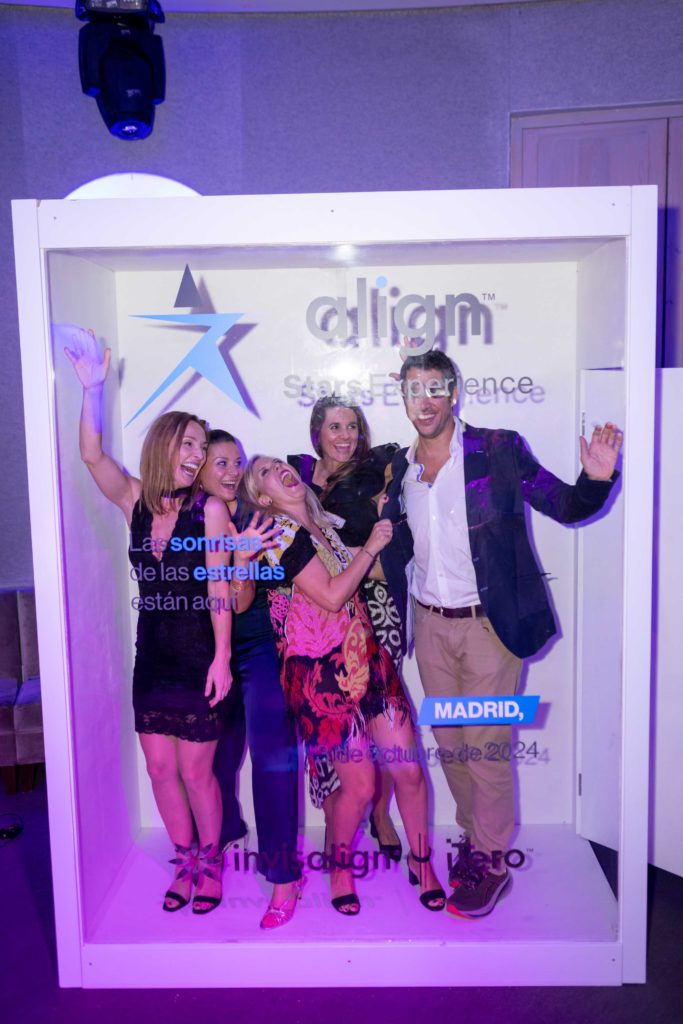 Fotografía de evento en Madrid - Align - cabina pose